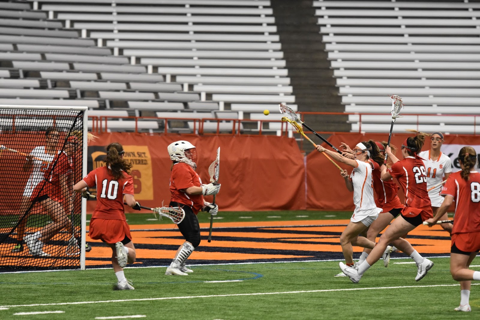 Strong Second Half Gives Orange Women Win Over Big Red