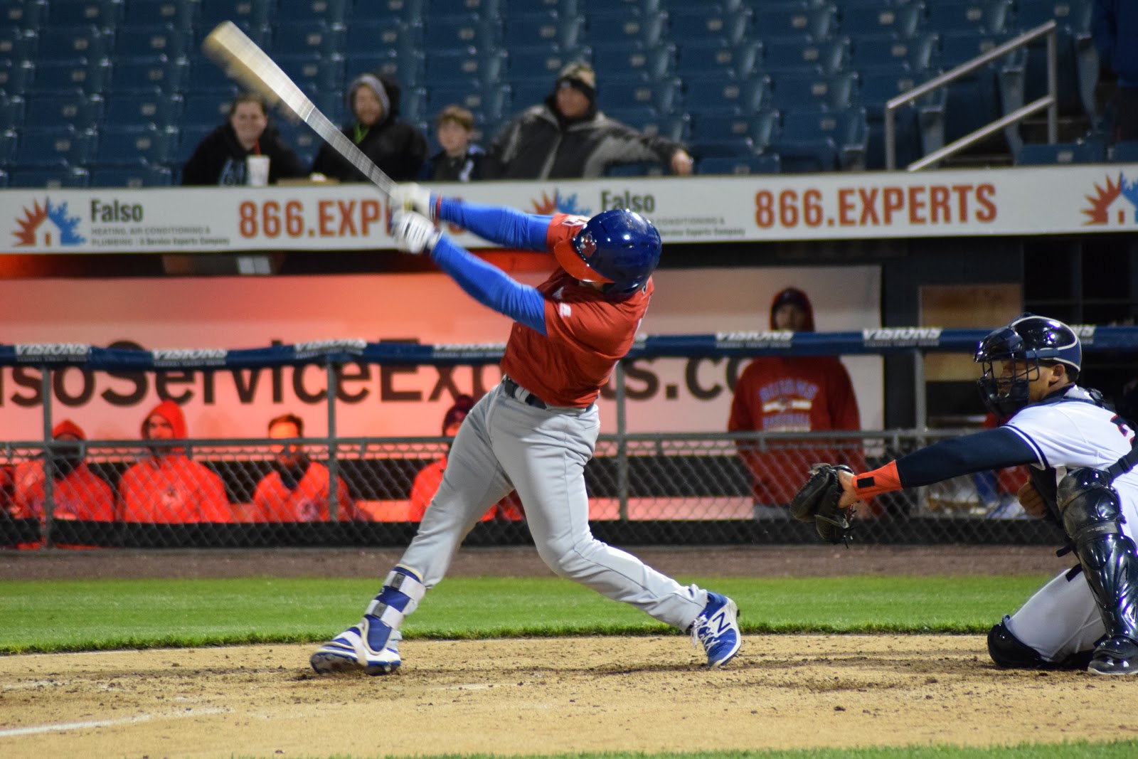 Bisons Rout Chiefs, 9-3 in Series Opener