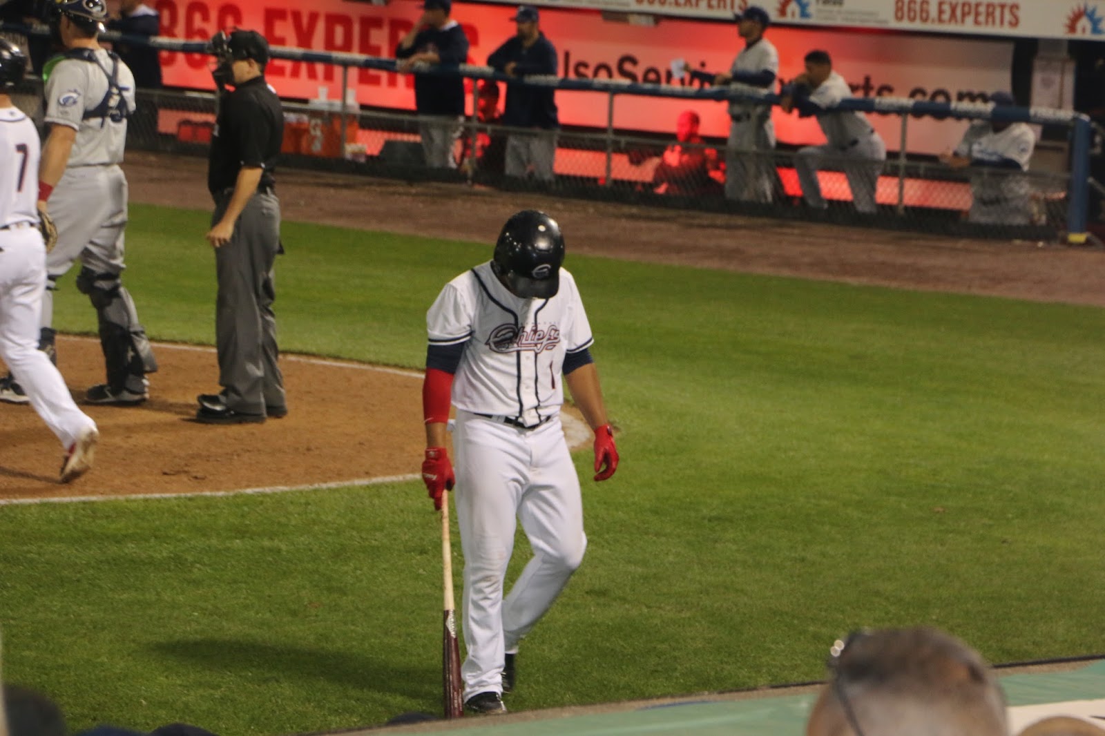 Columbus Clips Chiefs 3-2 in Ten Innings