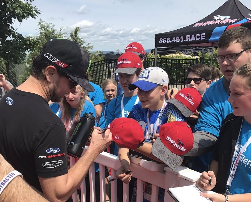 Kurt Busch Runs Steady, Finishes in Top 10 at The Glen