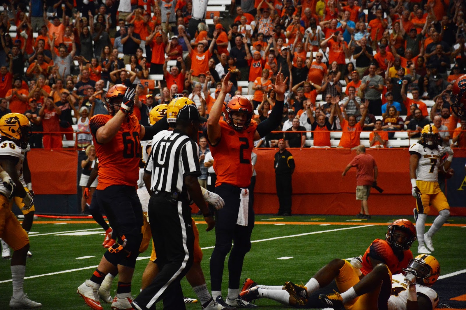 Orange Roars Back, Rolls Over CMU