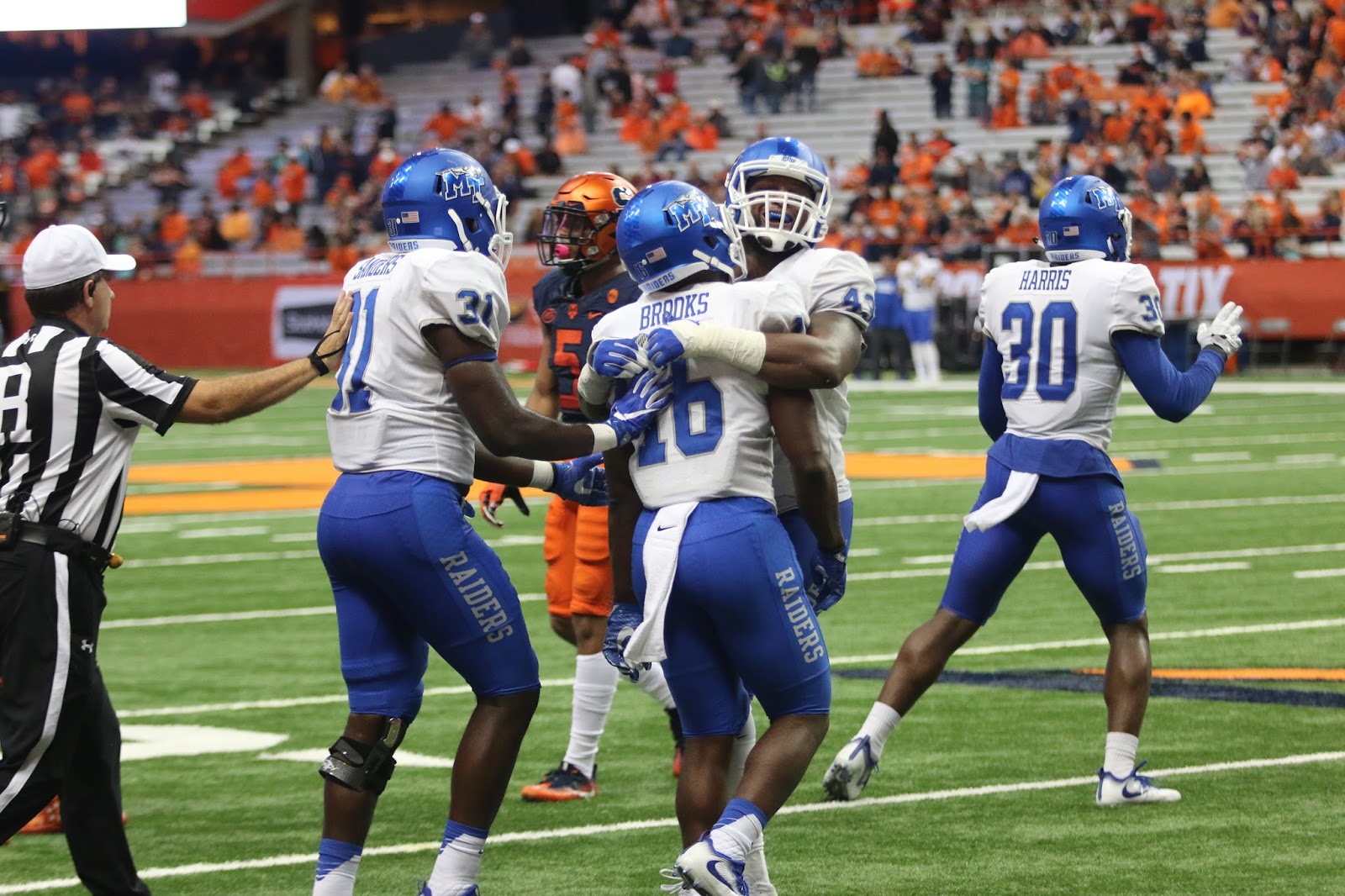 Blue Raiders Down Orange in Shafer Return