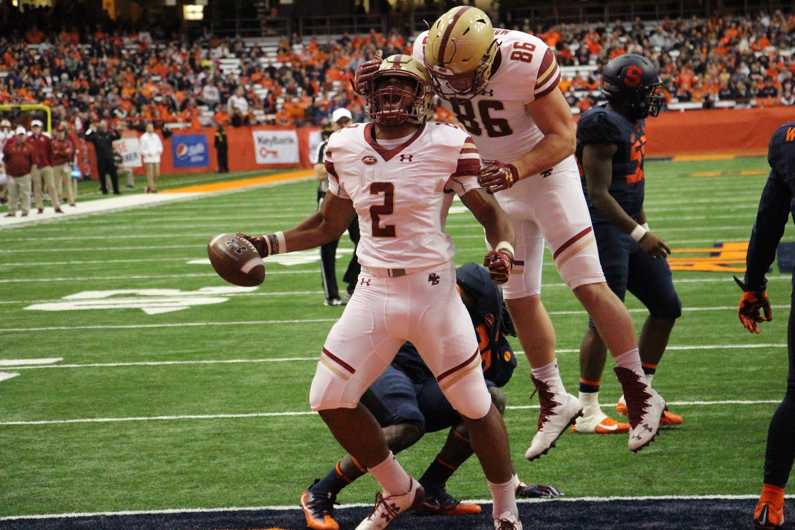 Eagles Romp on Orange Senior Day