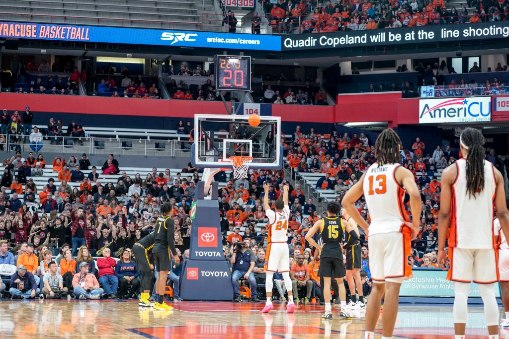 Copeland's free-throws
