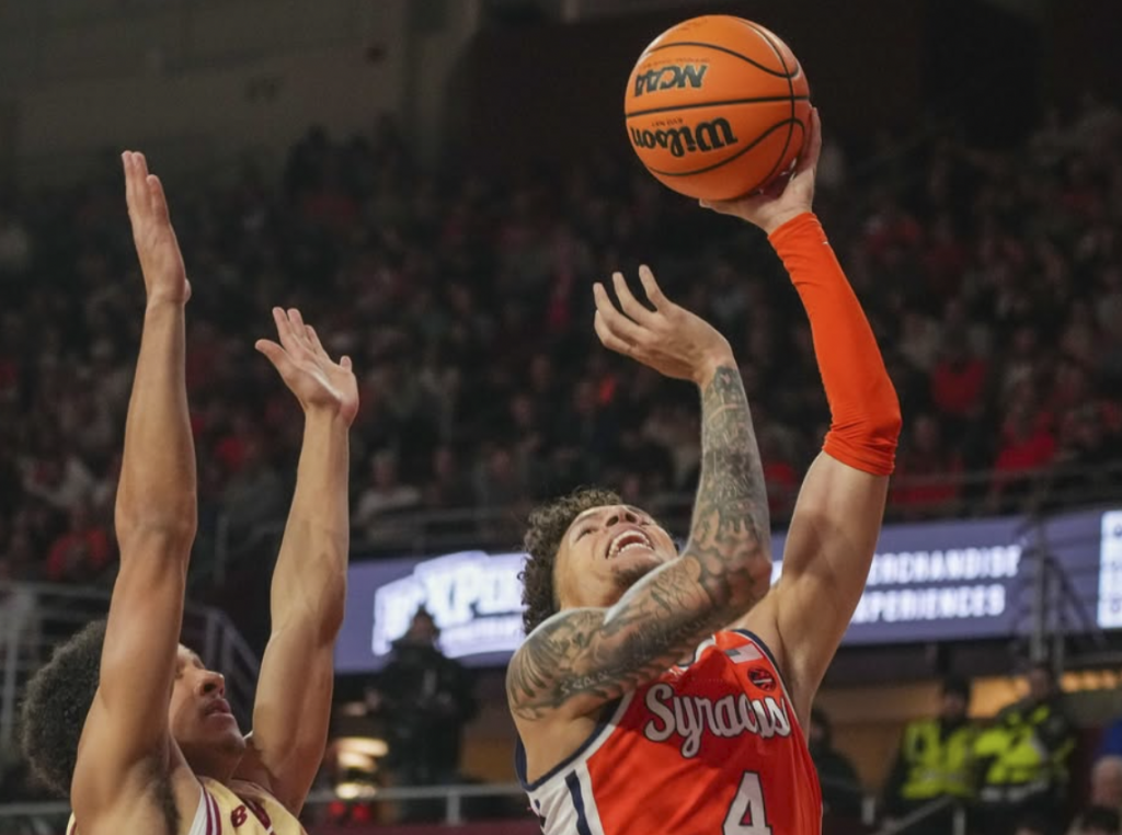 Nate Kingz scored a career high 27 points against the Eagles
