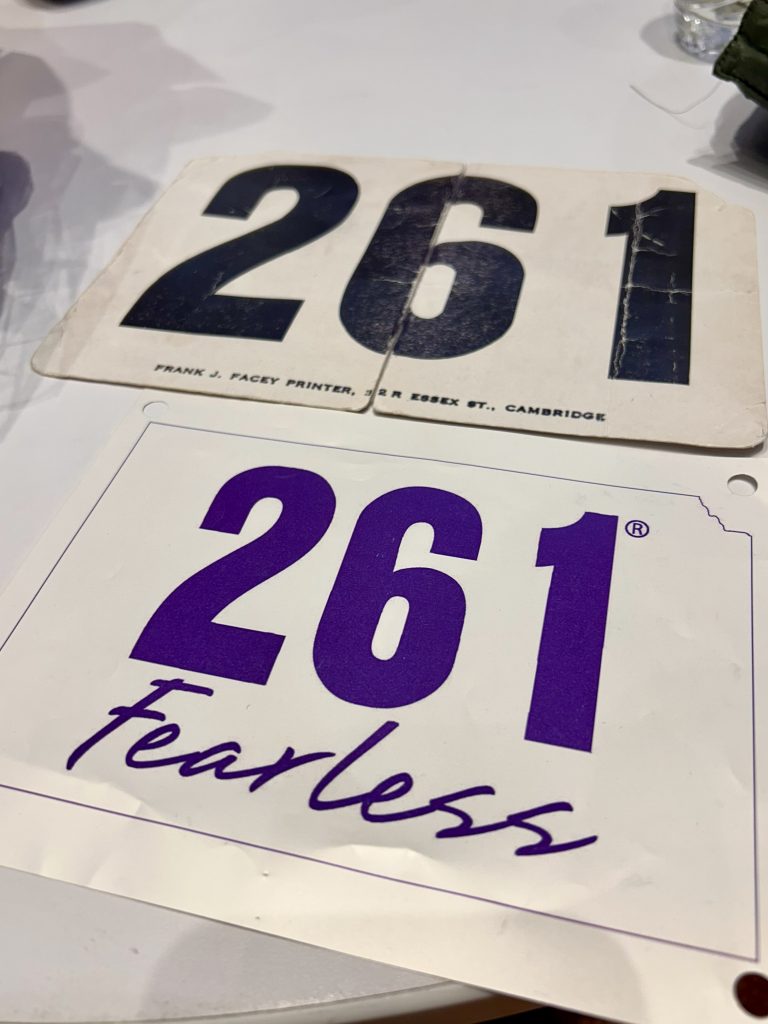 261- Kathrine Switzers bib number