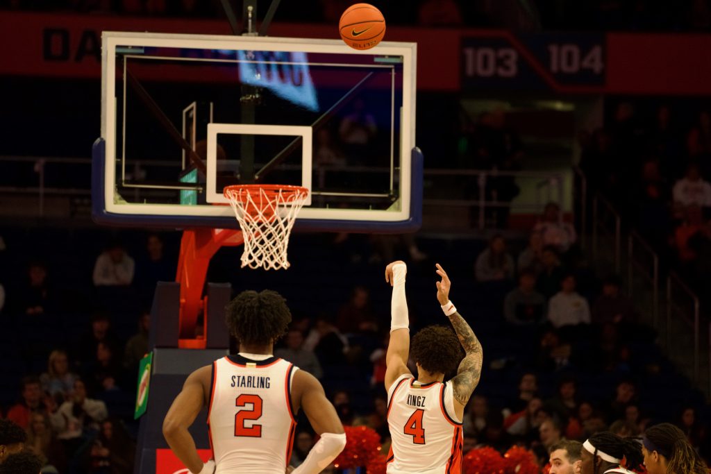 Nate Kingz shooting a free throw